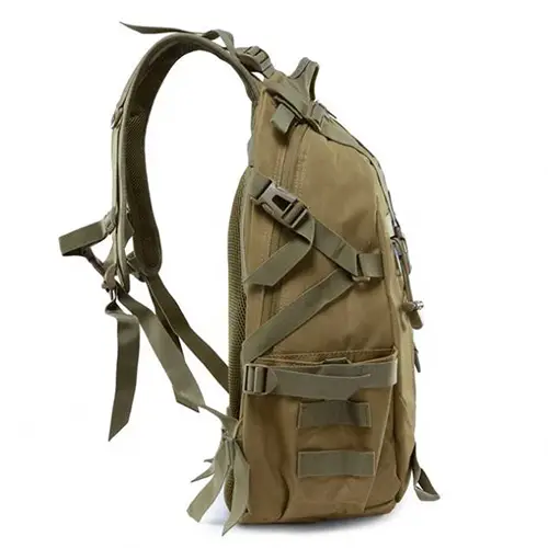 Large Tactical Backpack – MOLLE System Military Rucksack for Outdoor and Adventure Use